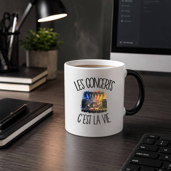 Mug Magique Les concerts c'est la vie