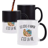 Mug Magique Les Côtes-d’Armor c’est la vie