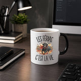 Mug Magique Les férias c'est la vie