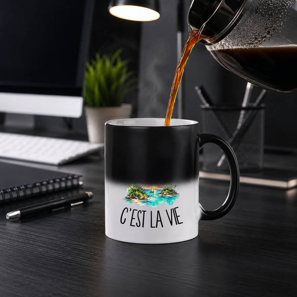 Mug Magique Les îles c'est la vie