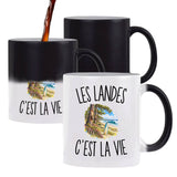 Mug Magique Les Landes c’est la vie