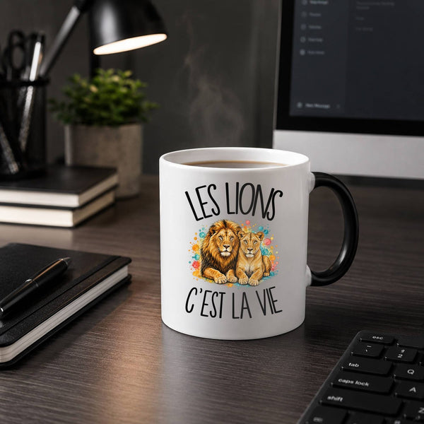 Mug Magique Les lions c'est la vie