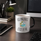 Mug Magique Les Maldives c’est la vie