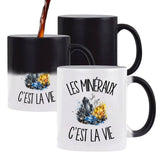 Mug Magique Les minéraux c'est la vie