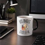 Mug Magique Les ongles c'est la vie