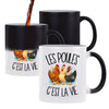 Mug Magique Les poules c'est la vie