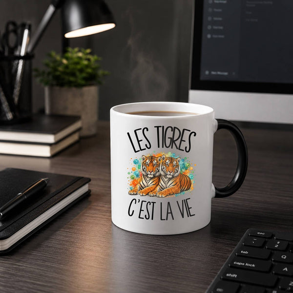 Mug Magique Les tigres c'est la vie