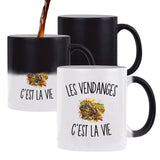 Mug Magique Les Vendanges c’est la vie