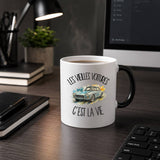 Mug Magique Les vieilles voitures c'est la vie