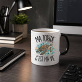 Mug Magique Ma tortue c'est ma vie