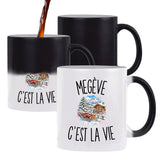 Mug Magique Megève c’est la vie