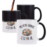 Mug Magique Mes petits-enfants c'est ma vie