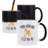 Mug Magique Mon Akita Inu c'est ma vie