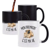 Mug Magique Mon Bullmastiff c'est ma vie