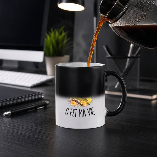 Mug Magique Mon canari c'est ma vie