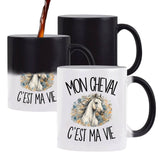 Mug Magique Mon cheval c'est ma vie