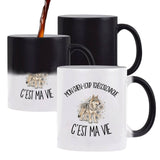 Mug Magique Mon Chien-Loup Tchécoslovaque c'est ma vie