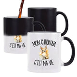 Mug Magique Mon Chihuahua c'est ma vie