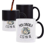 Mug Magique Mon chinchilla c'est ma vie
