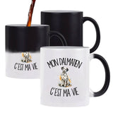 Mug Magique Mon Dalmatien c'est ma vie