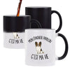 Mug Magique Mon Épagneul Papillon c'est ma vie