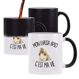 Mug Magique Mon Lhassa Apso c'est ma vie