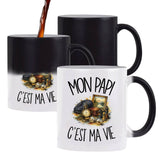 Mug Magique Mon papi c'est ma vie