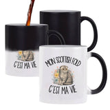 Mug Magique Mon Scottish Fold c'est ma vie