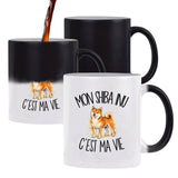 Mug Magique Mon Shiba Inu c'est ma vie