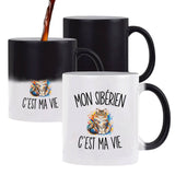 Mug Magique Mon Sibérien c’est ma vie