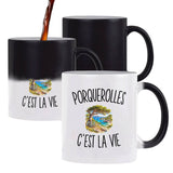 Mug Magique Porquerolles c’est la vie
