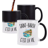 Mug Magique Saint-Barth c’est la vie