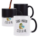 Mug Magique Saint-Martin c’est la vie