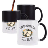 Mug Magique Travailler dans les RH c'est la vie