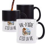Mug Magique Val-d’Isère c’est la vie