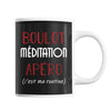 Mug Méditation C'est ma Routine - Planetee