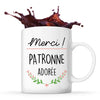 Mug Merci Patronne Adorée - Planetee