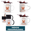 Mug personnalisable Prénom Caractère de Cochon
