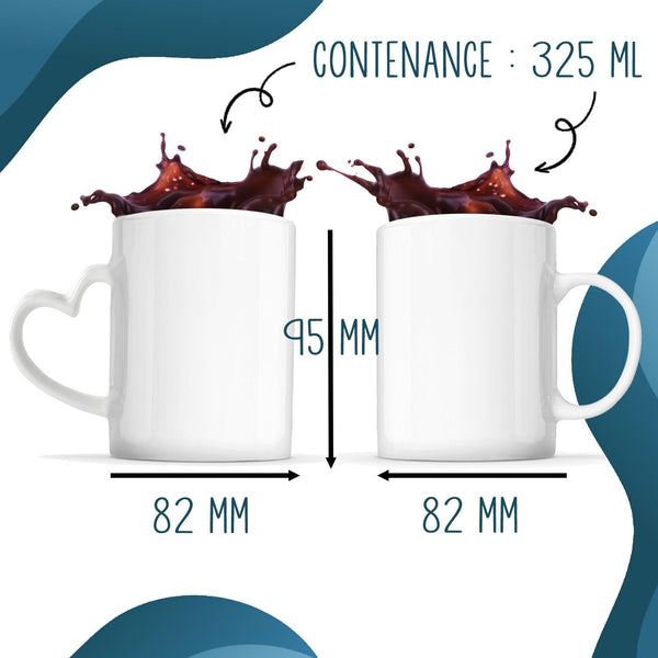 Mug personnalisable Prénom Panda Grain