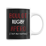Mug Rugby C'est ma Routine - Planetee