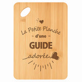 Planche bambou gravée personnalisée femme idée cadeau Fête des Mères apéro 30×20 prénom cuisine plateau fromage anniversaire noel maman mamie