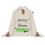 Sac à dos avec pochette Meilleur Parrain de tous les temps