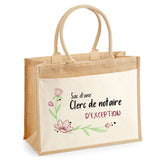 Sac Fête des Mères Mamie MAman Soeur Femme Famille Idée Cadeau anniversaire Noël Travail Boulot Métier Départ Retraite Collègue Femme cabas shopping plage