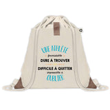 Sac à dos avec pochette Une Athlète Formidable