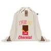 Sac à dos avec pochette J'peux pas Chocolat