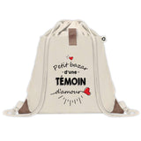 Sac à dos avec pochette Bazar d'une Témoin d'amour