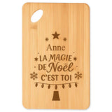 Planche à découper cadeau Noël famille amis papa maman mamie papi, idée cadeau apéro et cuisine, Secret Santa