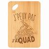 Planche bambou gravée personnalisée femme homme idée cadeau Fête des Mères Fête des Pères apéro papa maman prénom cuisine plateau fromage