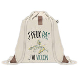 Sac à dos avec pochette J'peux pas Violon Femme