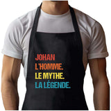 Cadeau Cuisinier cuisinière mère maman papa père mamie papi Vêtement Blouse de protection Barbecue Jardinage Tablier de Travail Tâches ménagères 
